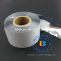 Garment TPU soft care label printing glossy gold silver resin ribbon